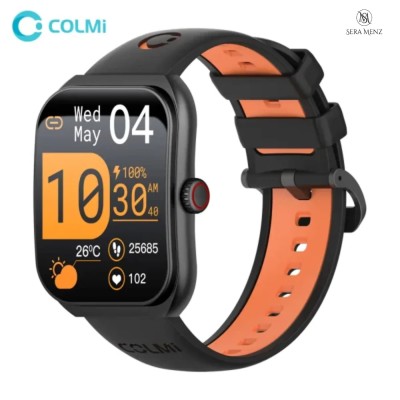 Colmi P86 Curve Super Amoled Display Bluetooth Calling Smartwatch