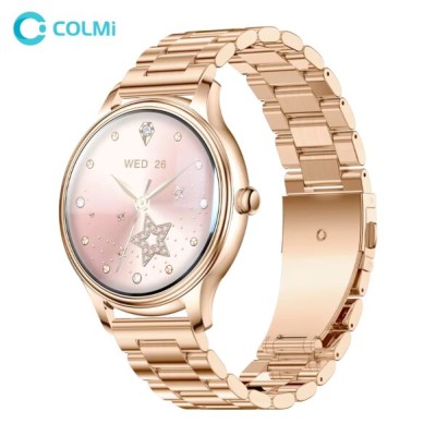 COLMI L28  Most Premium Smart Watch    (steel+silicone strap)