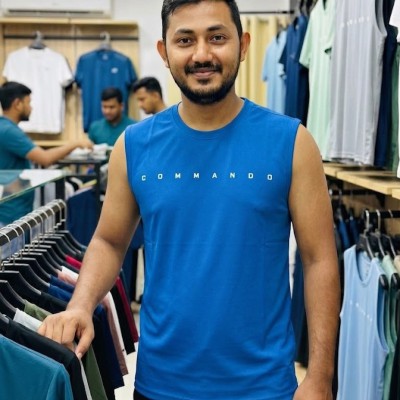 Commando force Tank Top --blue