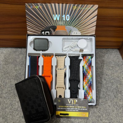 LAXASFIT W10 Smart Watch + (Free Card Holder & vip member card)